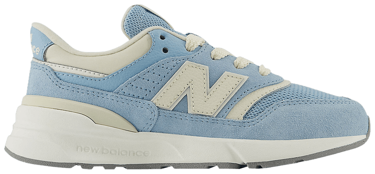 New Balance 997R Little Kid Chrome Blue Linen