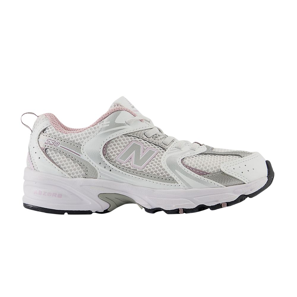Pre-owned New Balance 530 Bungee Little Kid 'white Mid Century Pink' | Kid's Size 1