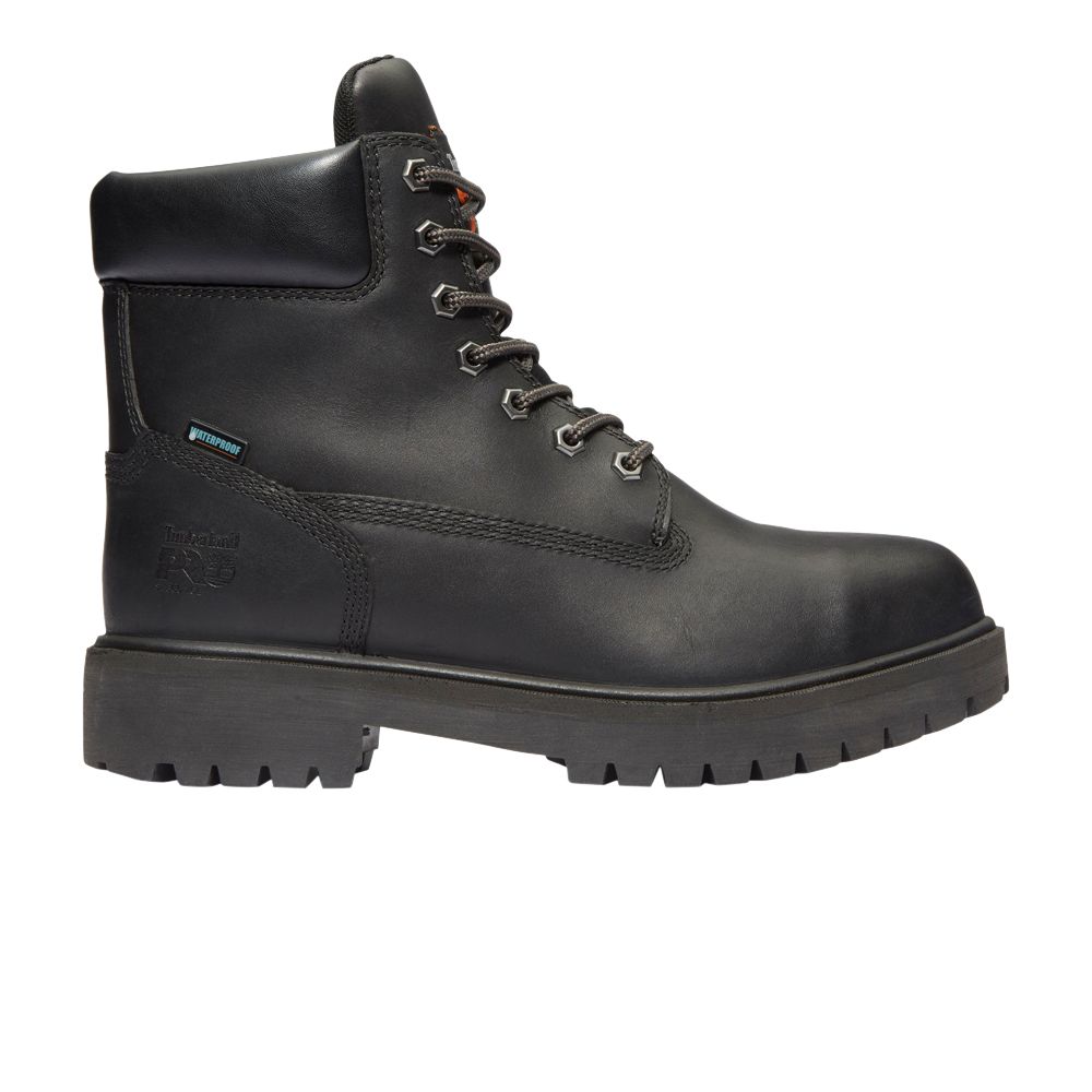 Pre-owned Timberland 6 Inch Pro Steel Toe Waterproof 200g Insulated Boot 'black' | Men's Size 10