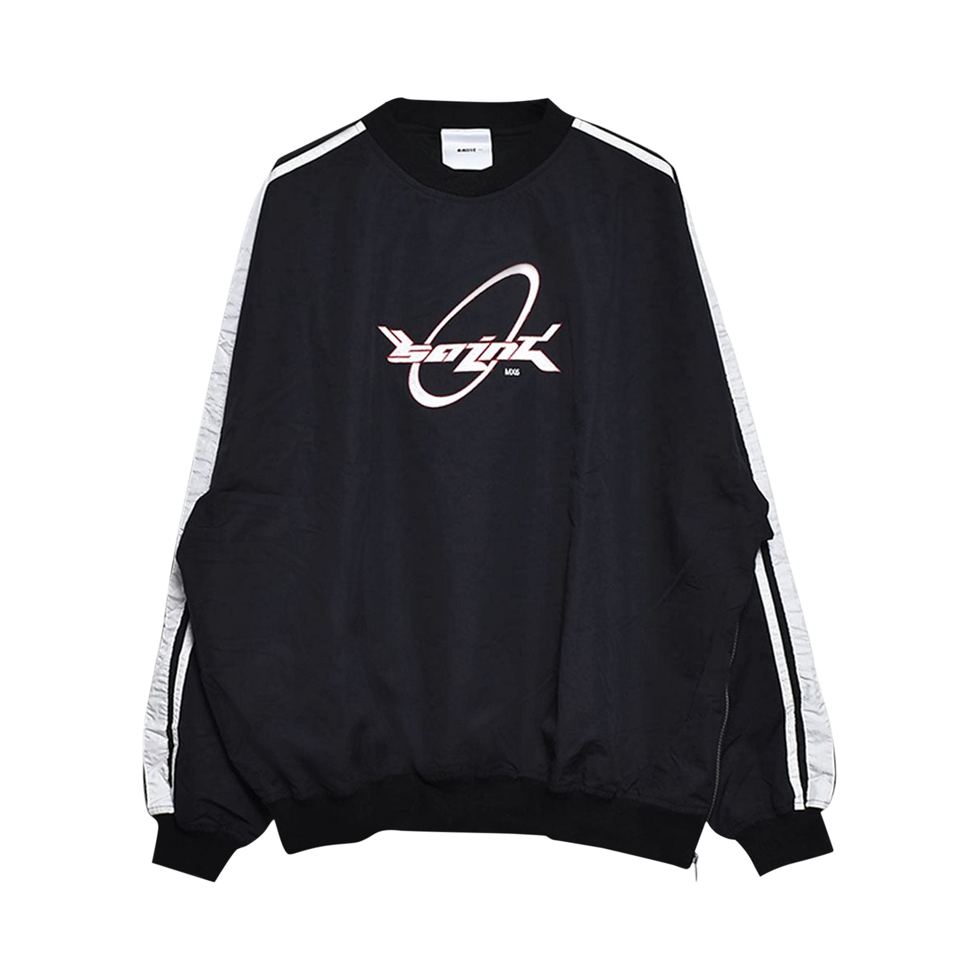 Pre-owned Saint Mxxxxxx Saint Nylon Pullover 'black' | Men's Size M