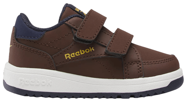 Reebok Weebok Clasp Low Toddler Unearthed Brown Navy Gold