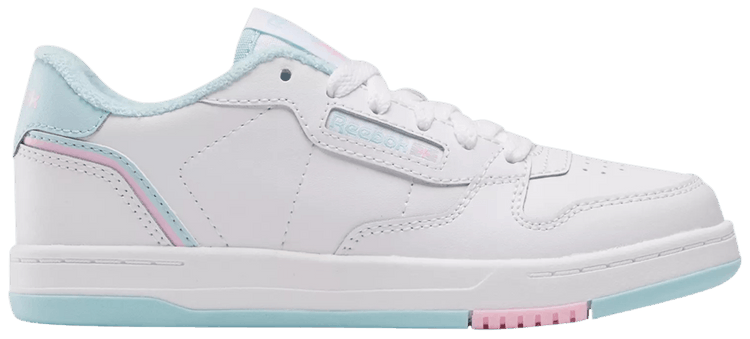 Reebok Phase Court Little Kid White Astro Rose Soft Blue