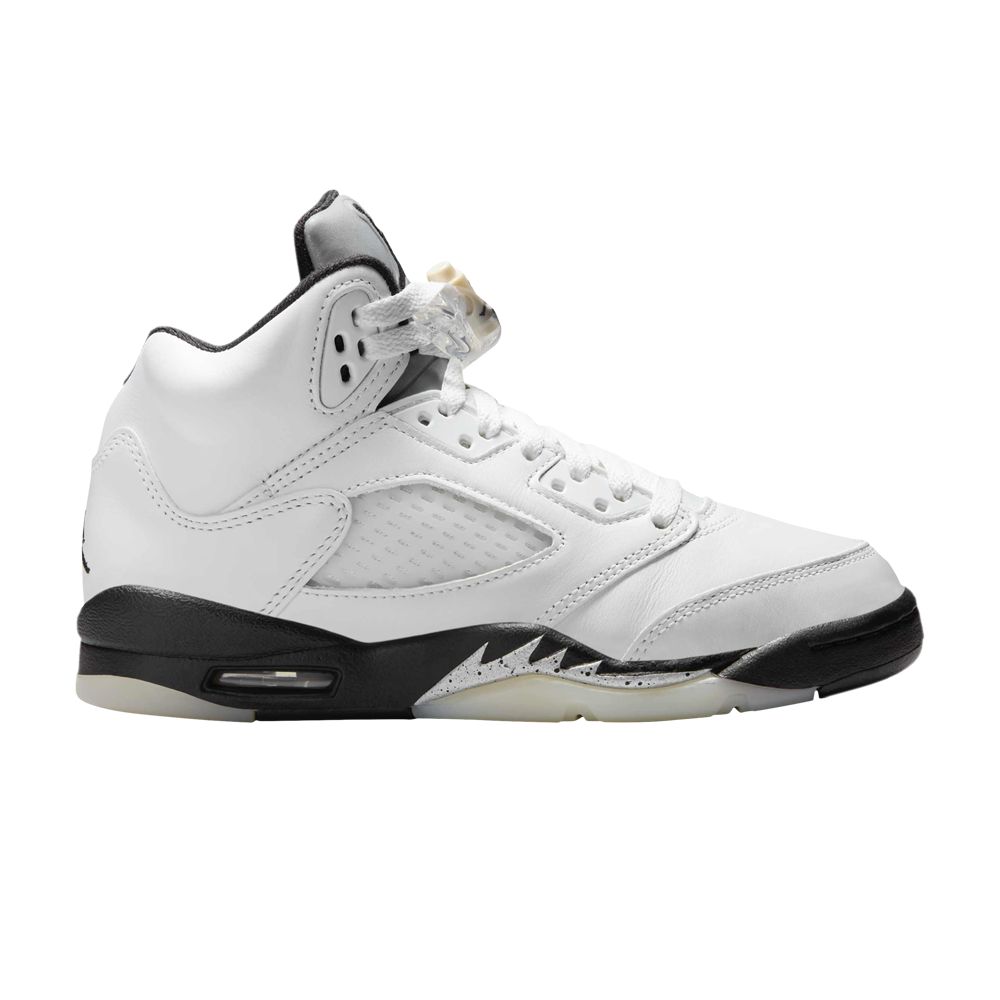 Air Jordan 5 Retro GS 'White Black' - 440888-110