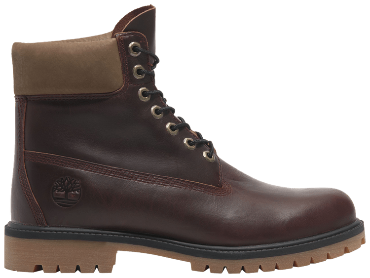 Timberland 6 Inch Heritage Premium Waterproof Boot Root Beer