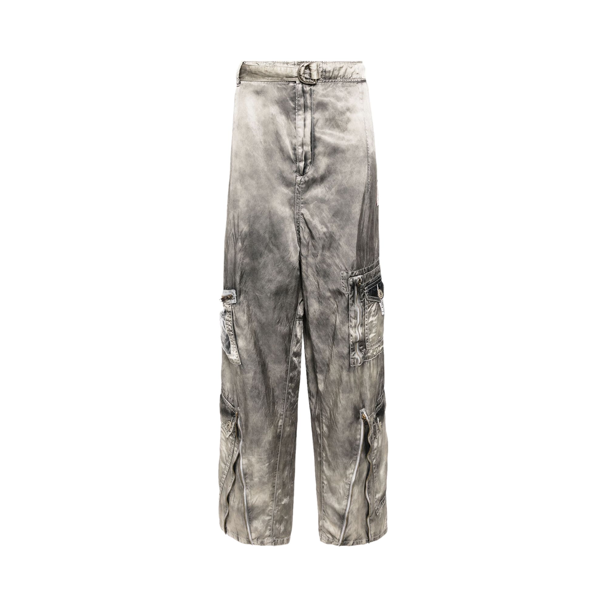 Pre-owned Miharayasuhiro Maison Mihara Yasuhiro Parachute Trouser 'light Grey' | Men's Size 48 In Gray