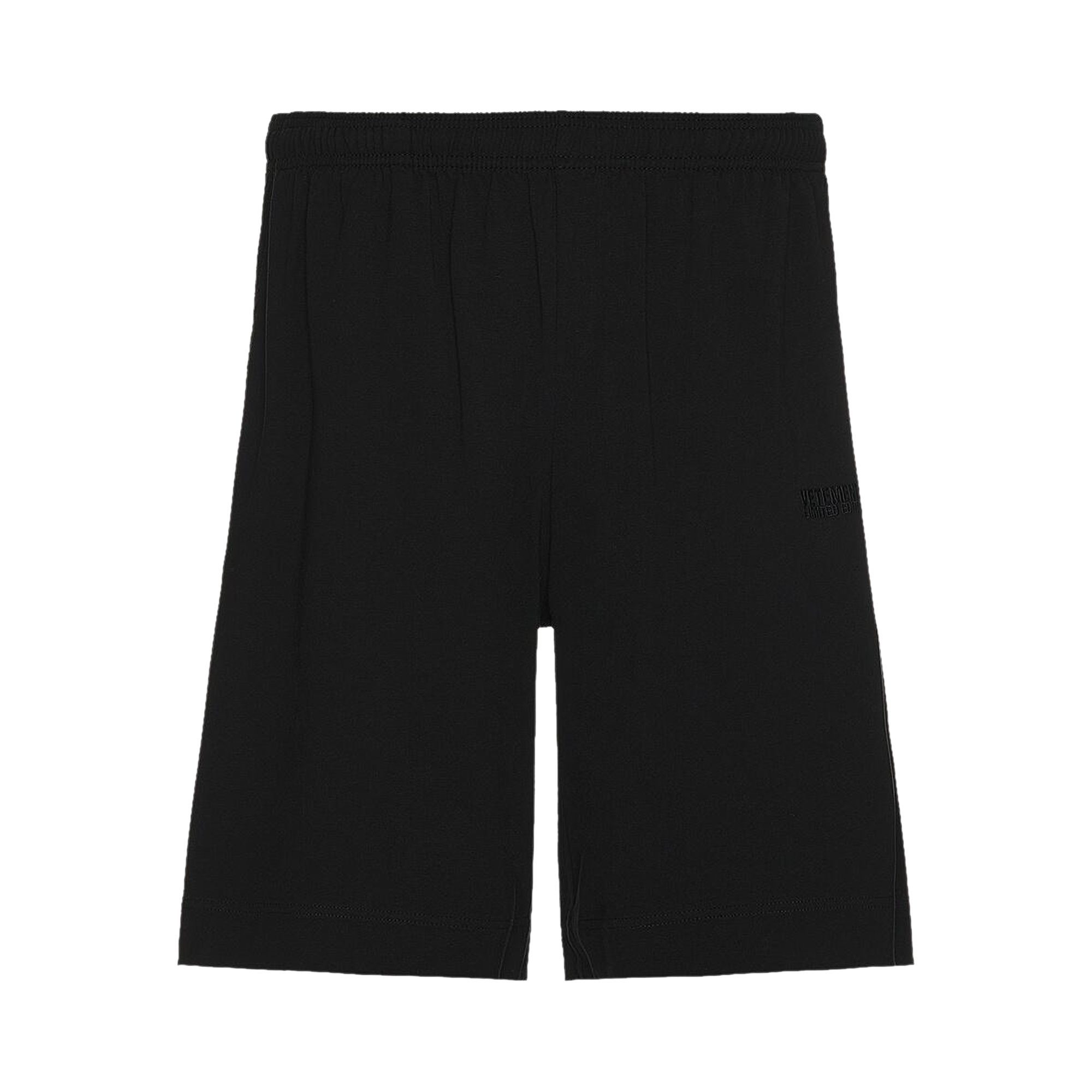 Pre-owned Vetements Jersey Short 'black' | Men's Size S