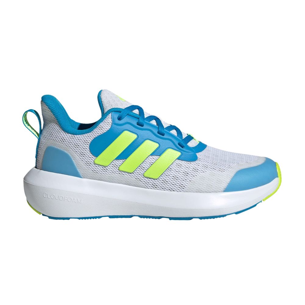 Pre-owned Adidas Originals Adidas Fortarun 3.0 J 'solar Blue Lucid Lemon' | Kid's Size 5.5