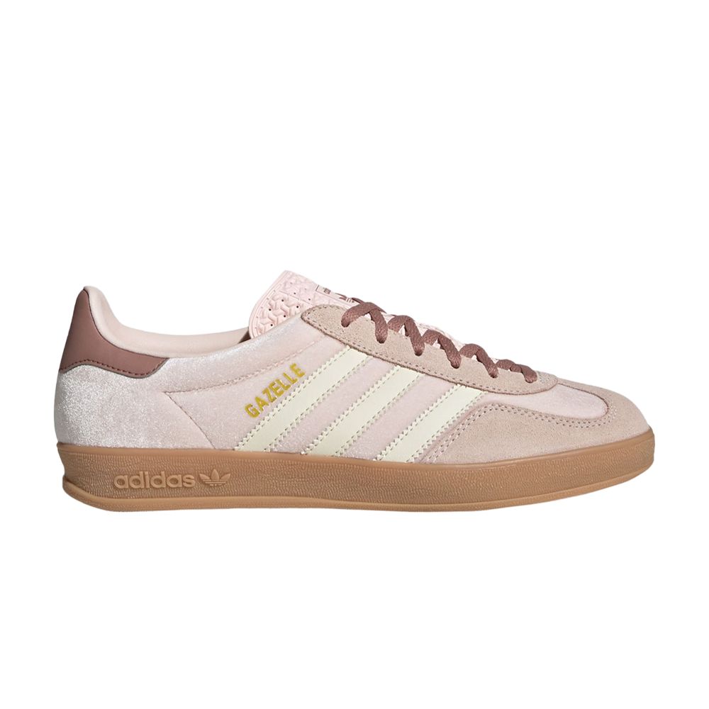 Pre-owned Adidas Originals Wmns Gazelle Indoor 'wonder Quartz Velvet' In Pink