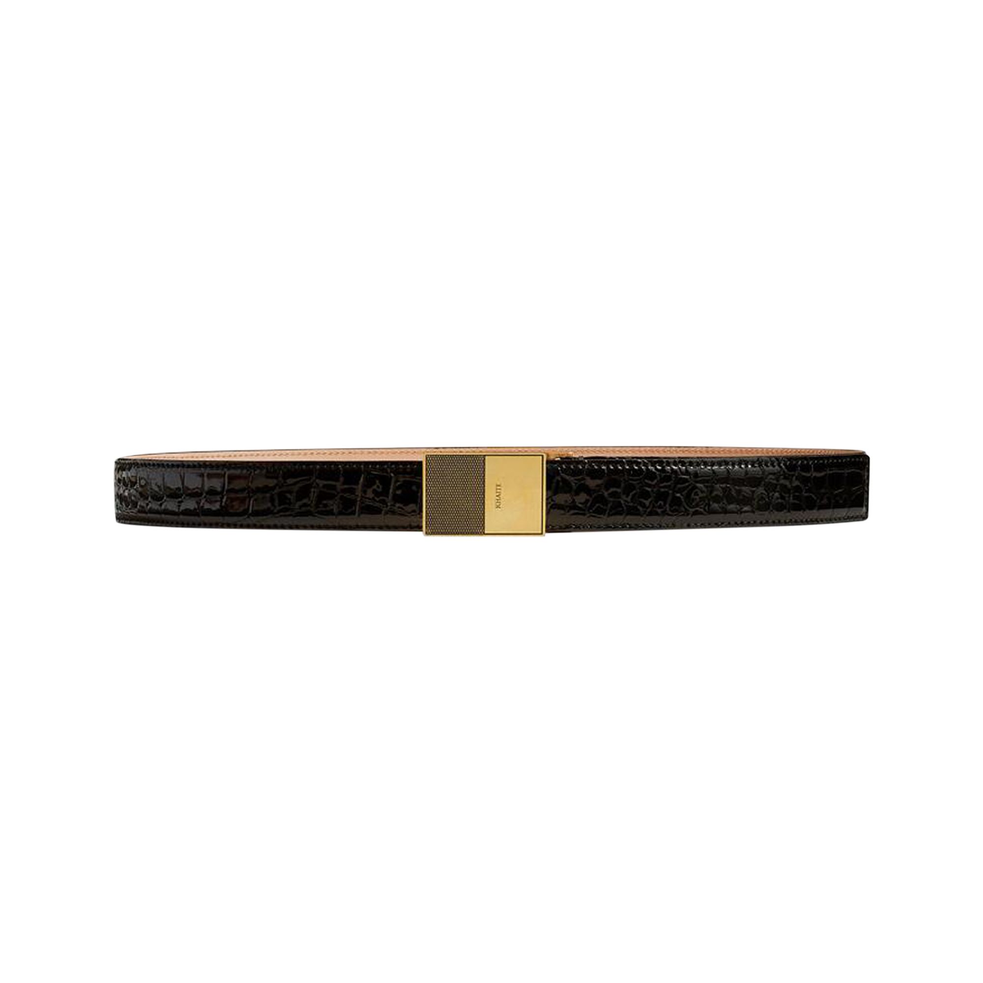Pre-owned Khaite Elio Belt 'black' | Women's Size 85