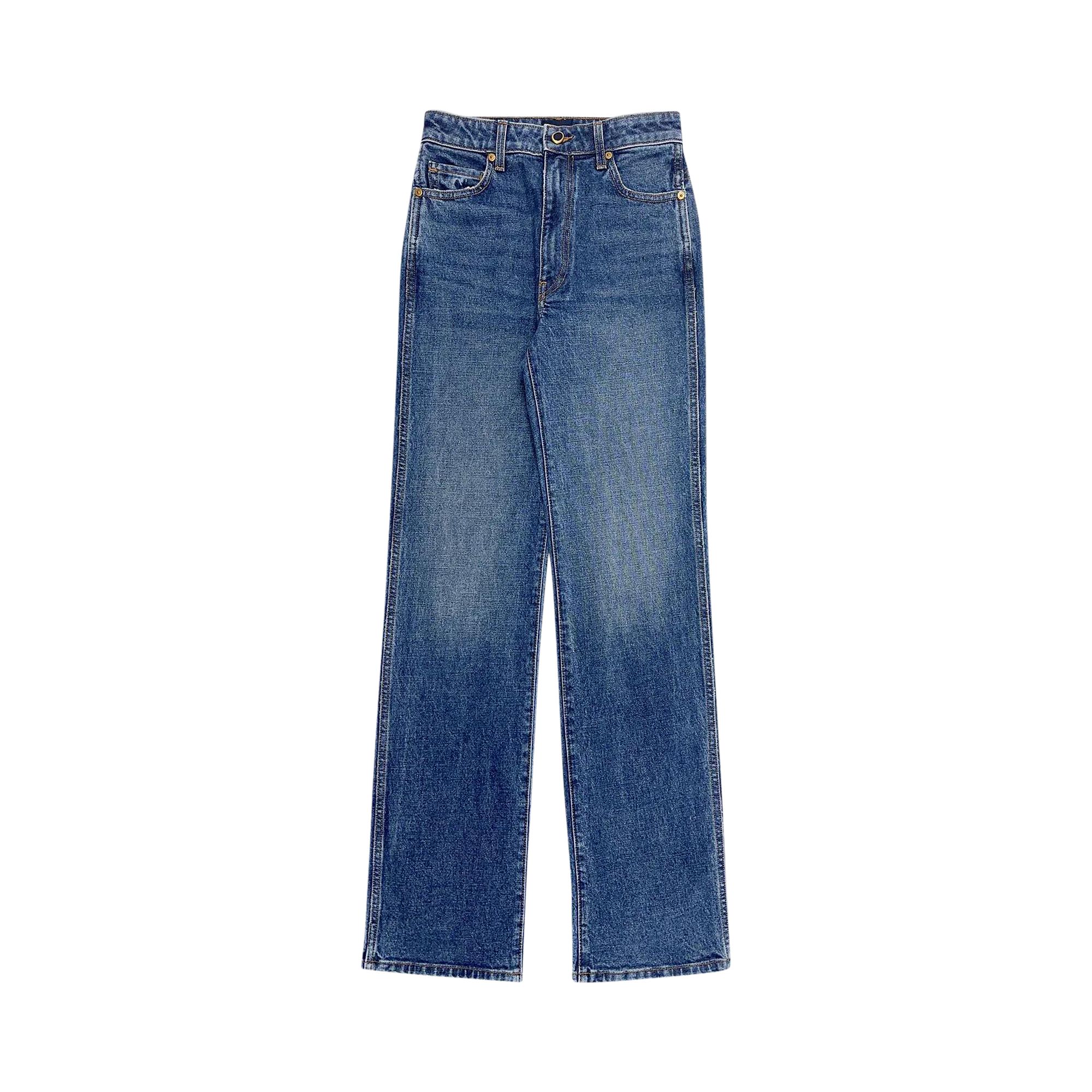 Pre-owned Khaite Danielle Jeans 'archer' | Blue | Women's Size 30