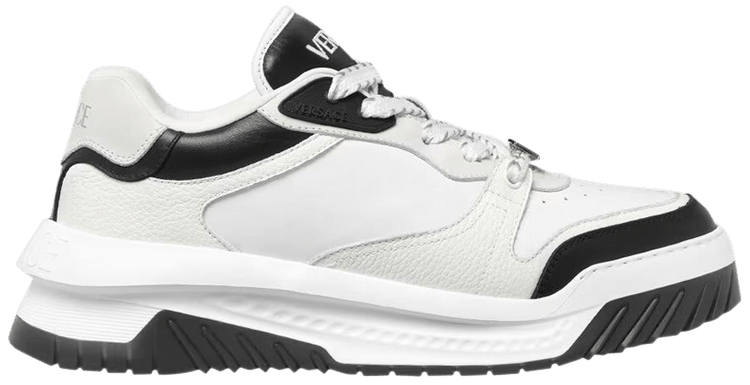 Versace Greca Odissea Sneaker White Black Palladium