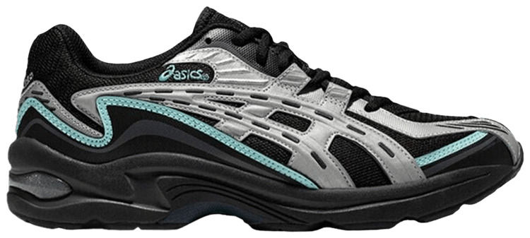Asics Gel Preleus Black Silver Aqua Blue