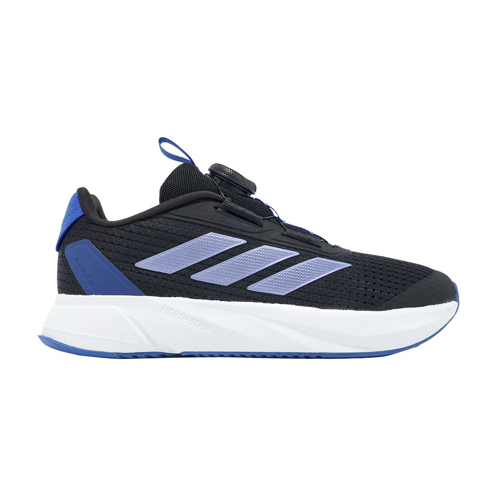 Pre-owned Adidas Originals Adidas Duramo Sl Boa K 'black Blue Spark' | Kid's Size 2