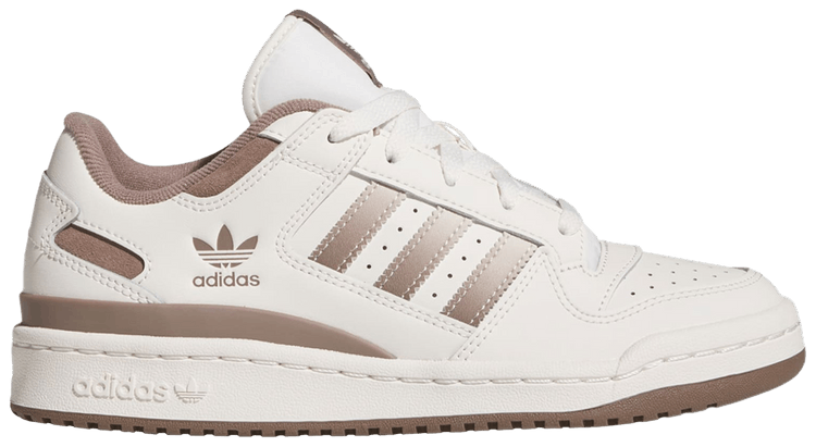 Adidas Wmns Forum Low CL Wonder White Trace Brown