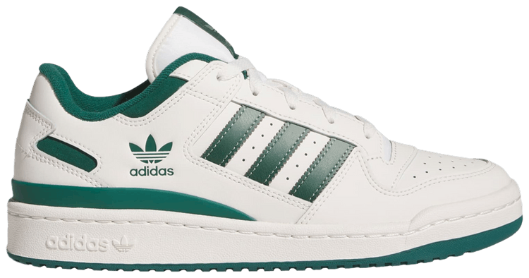 Adidas Forum Low CL White Collegiate Green