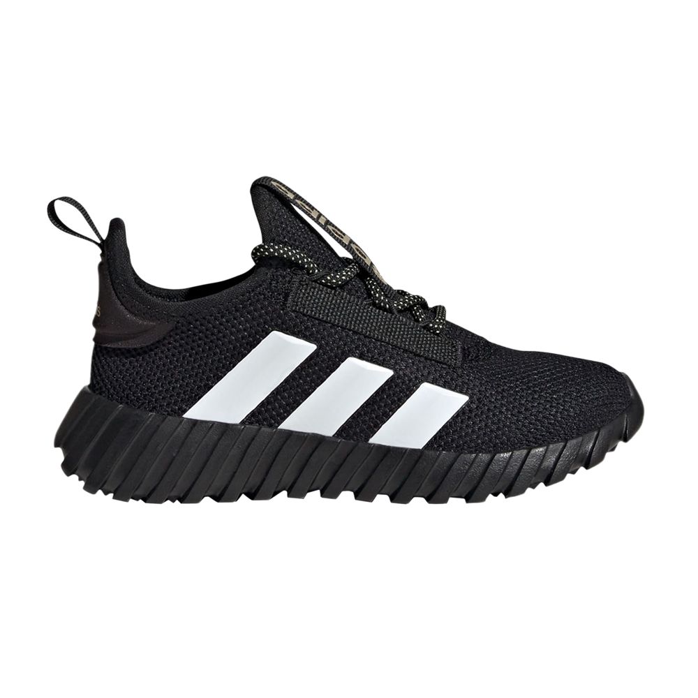 Pre-owned Adidas Originals Adidas Kaptir Flow K 'black White' | Kid's Size 13