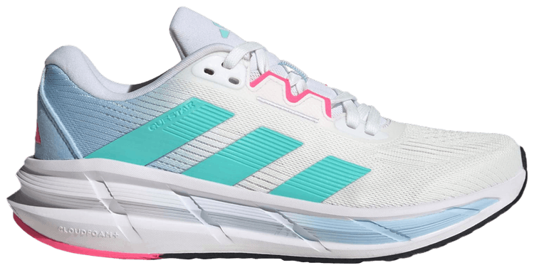 Adidas Wmns Questar 3 White Flash Aqua Lucid Pink