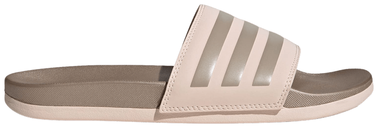 Adidas Wmns Adilette Comfort Slide Wonder Quartz Champagne Metallic