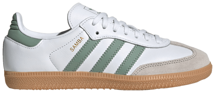 Buy Samba OG J 'White Silver Green' - JP5479 | GOAT
