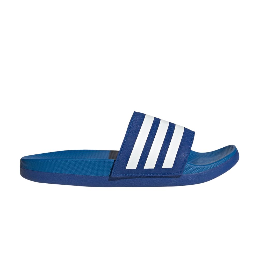 Pre-owned Adidas Originals Adidas Adilette Comfort Slide K 'royal Blue' | Kid's Size 11