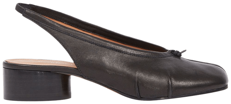 ◆Maison Margiela 最新作◆タビ バレリーナ ミュール/Black◆ Buy Maison Margiela Wmns Tabi New Ballerina Slingback 'Black
