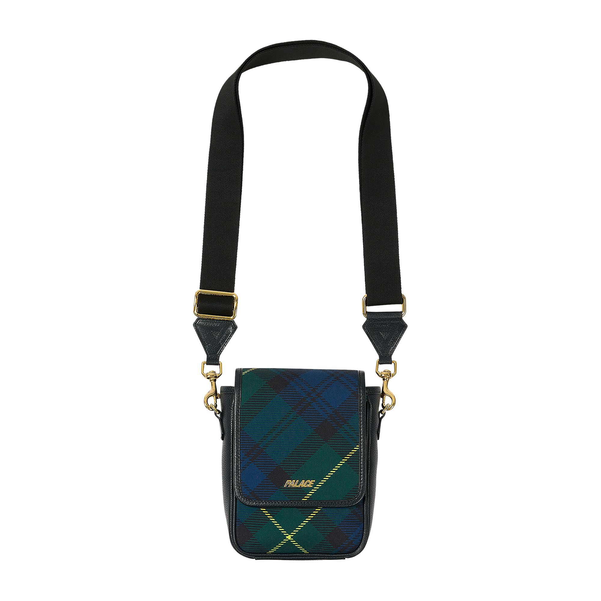 Pre-owned Palace P-lux Shot Bag 'black Watch' | Men's Size Onesize