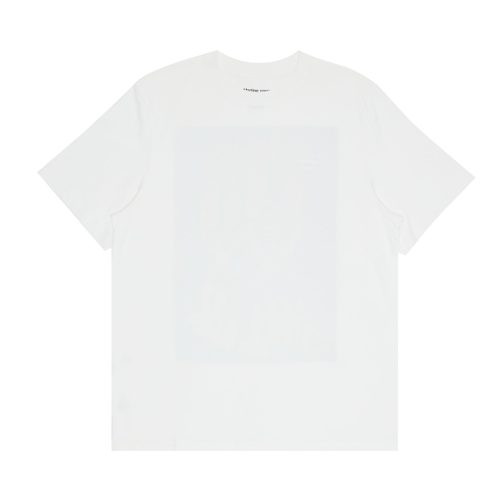 Pre-owned Martine Rose Classic Short-sleeve T-shirt 'white' | Men's Size L