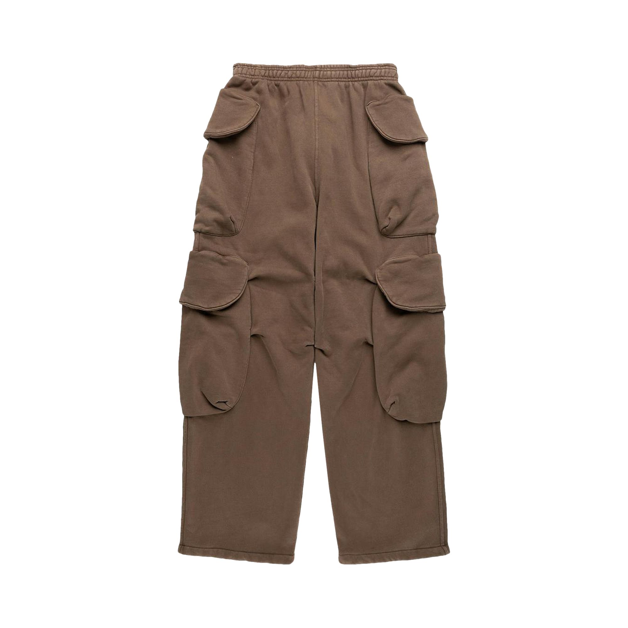 Pre-owned Entire Studios Heavy Gocar Pants 'brunette' | Brown | Men's Size Xl
