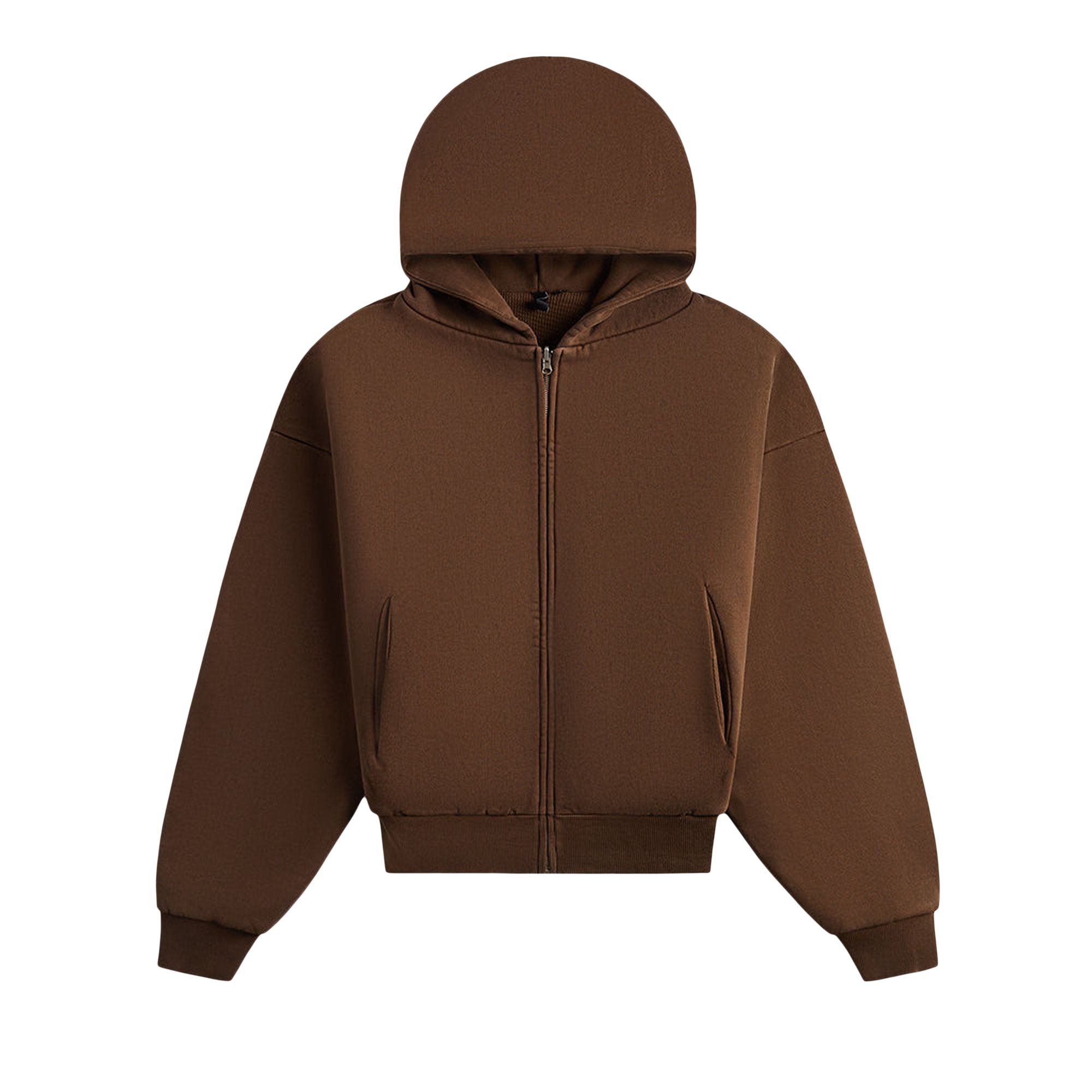 Pre-owned Entire Studios Thermal Hoodie 'brunette' | Brown | Men's Size S