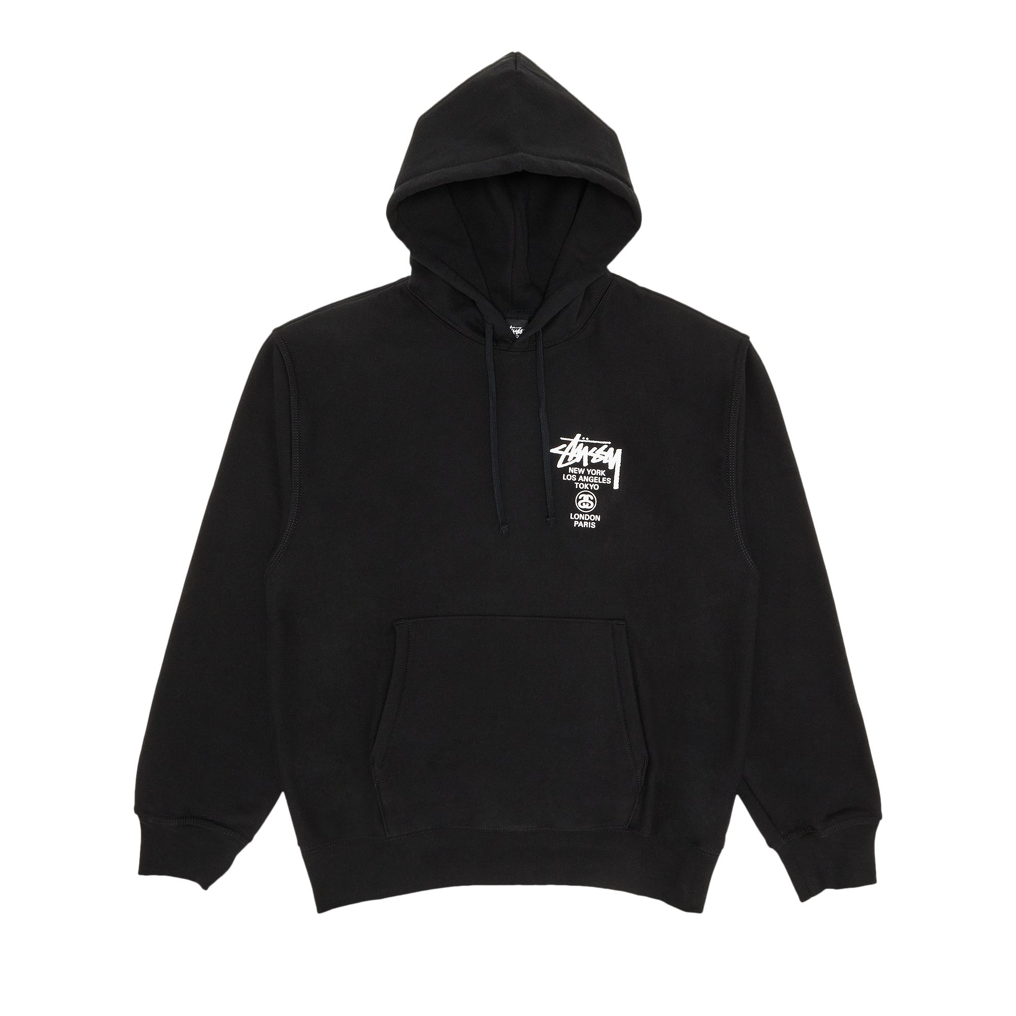 Pre-owned Stussy World Tour Hood 'black'