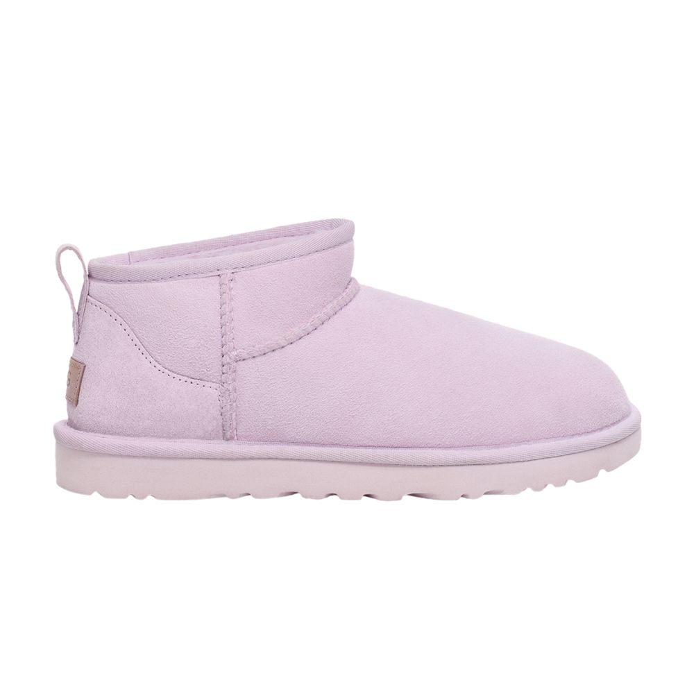 Pre-owned Ugg Wmns Classic Ultra Mini Boot 'lavender Fog'