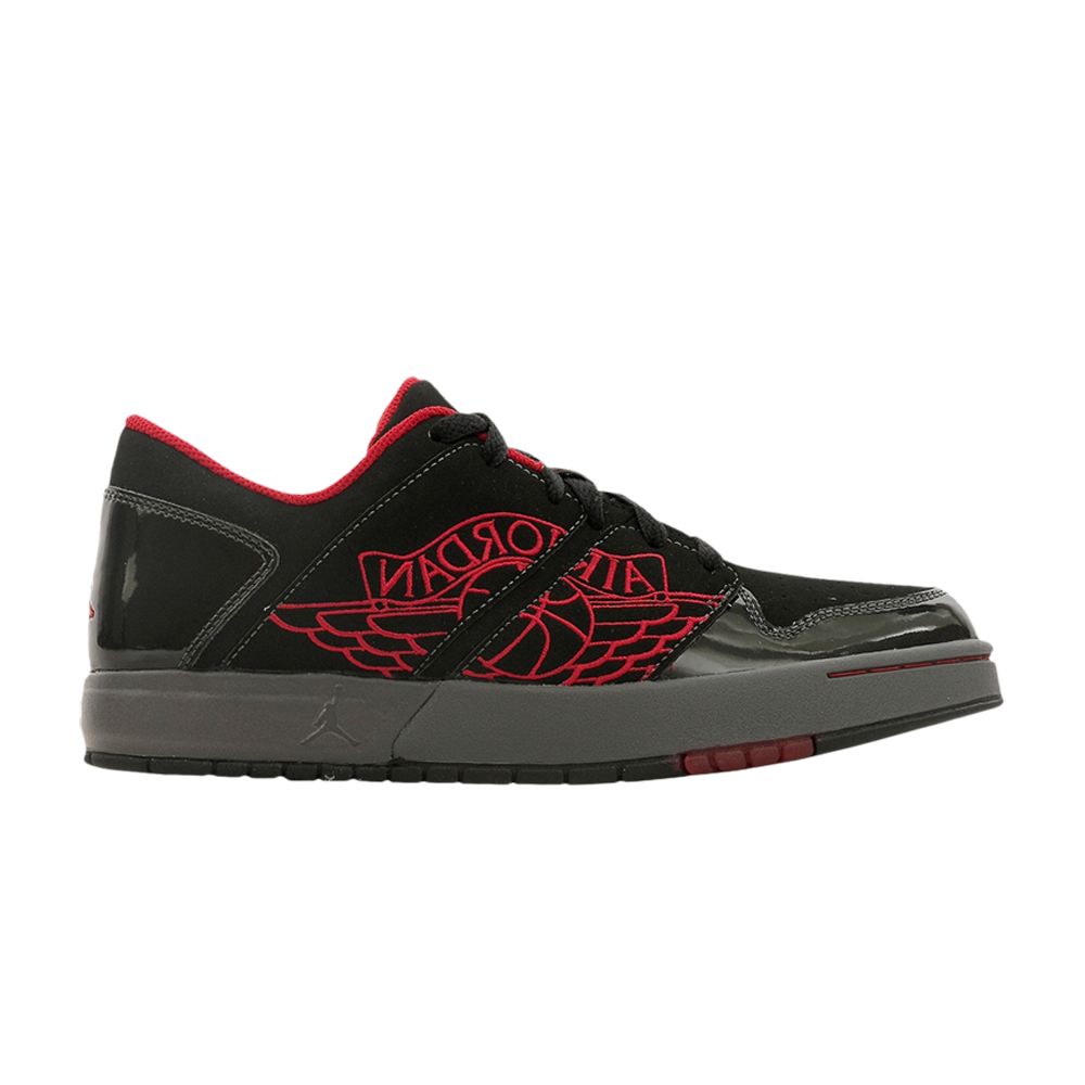 Jordan Nu Retro 1 Low 'Black Stealth Varsity Red' | Men's Size 12 - 317163-003