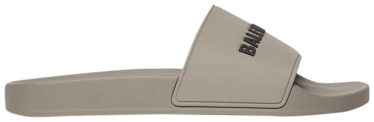 Balenciaga Pool Slides Medium Grey