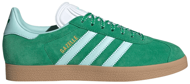 Adidas Wmns Gazelle Green Semi Flash Aqua