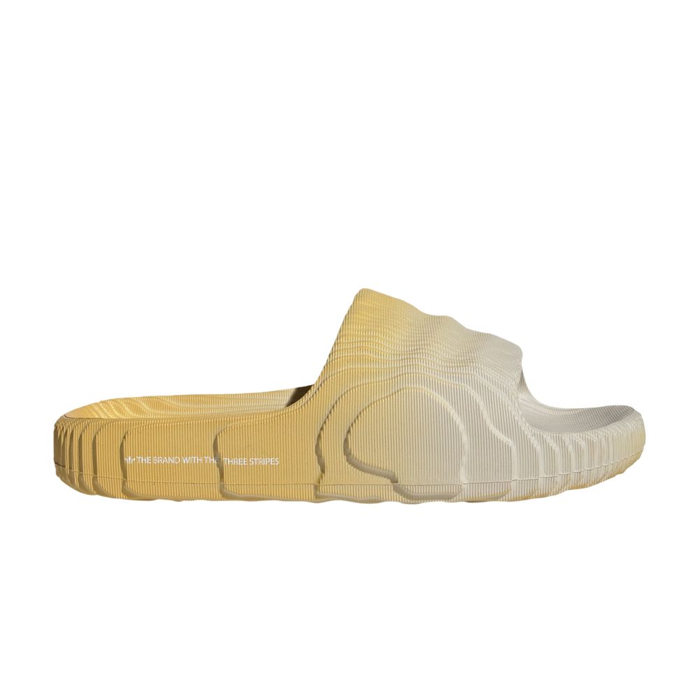 adidas Adilette 22 Slide 'Alumina Oat' | Yellow | Men's Size 7 - JH7795
