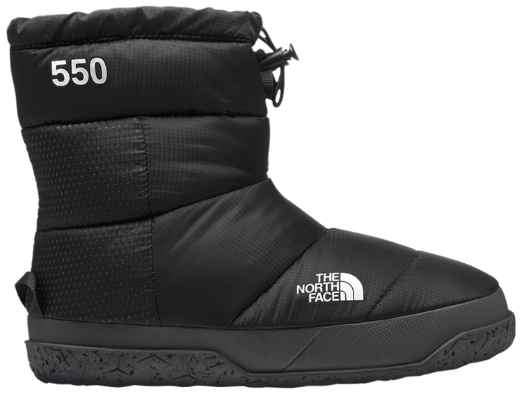 The North Face Wmns Nuptse Apres Bootie Black Asphalt Grey