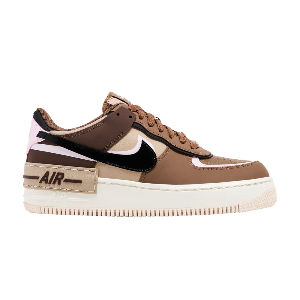 Pre-owned Nike Wmns Air Force 1 Shadow 'light British Tan'