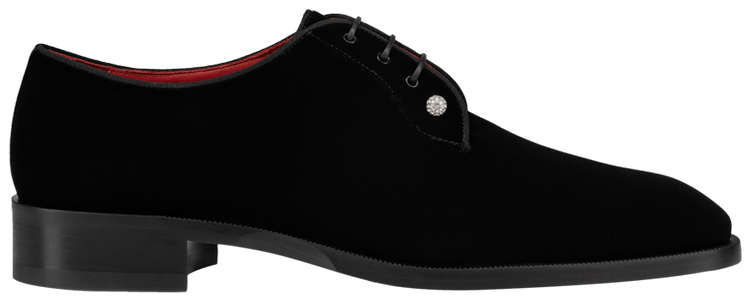 Christian Louboutin Chambeliss Night Strass Black Velvet