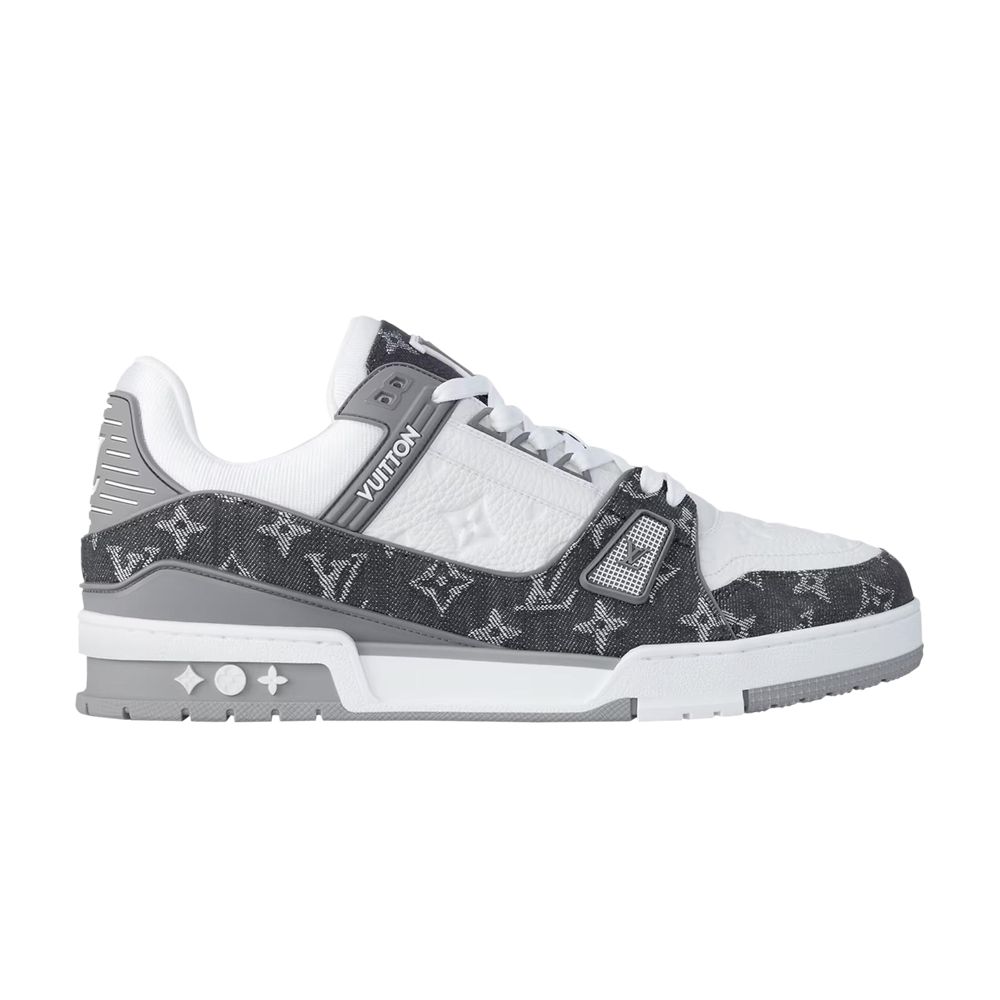 Pre-owned Louis Vuitton Trainer 'monogram Denim - Grey'