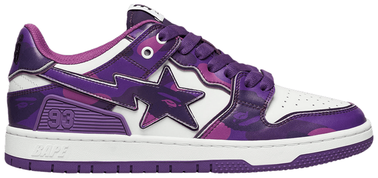 Wmns Sk8 Sta 1 Color Camo Pack   Purple