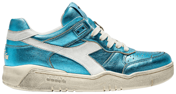 Diadora Wmns B560 Metallic Pack   Heritage Blue