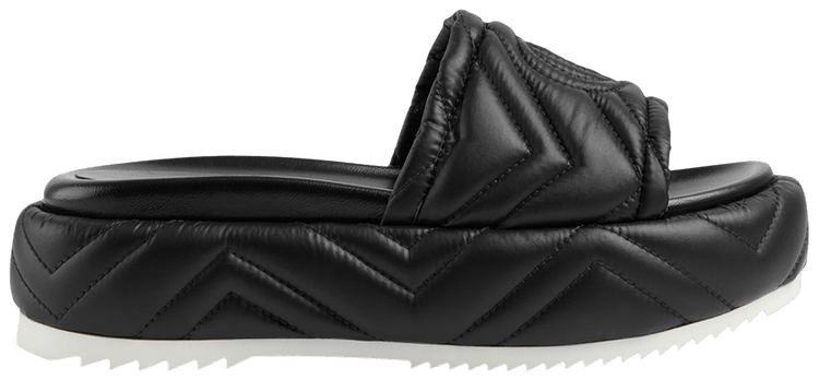 Gucci Wmns Angels Platform Sandal Black