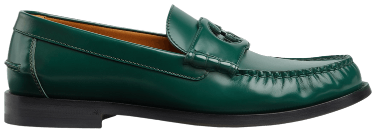 Gucci Loafer Interlocking G   Green