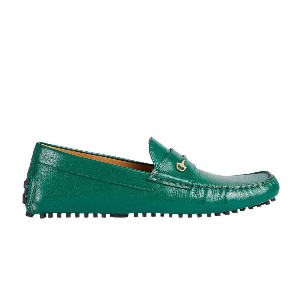 Gucci Driver Loafer 'Horsebit - Green' | Men's Size 8.5 - 752621-D3V00-3120