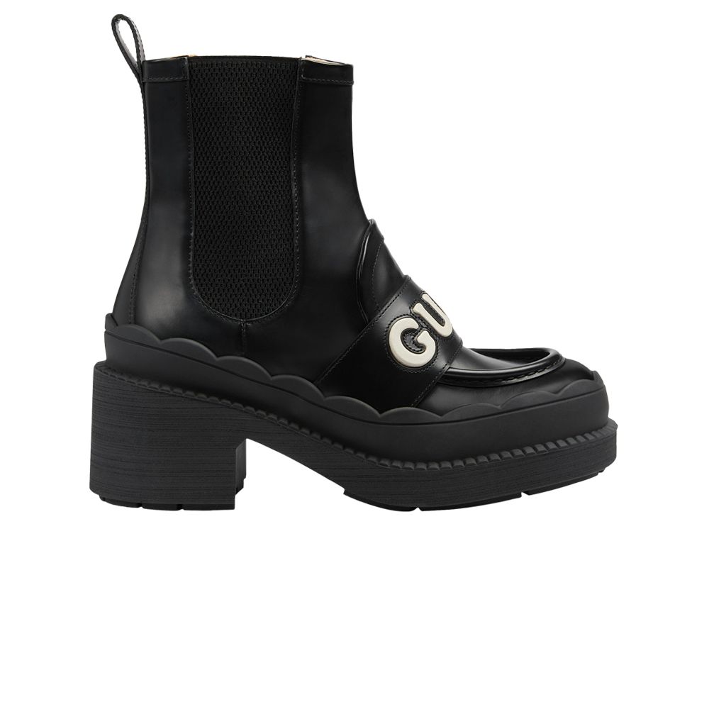 Pre-owned Gucci Wmns Ornella Boot 'black'