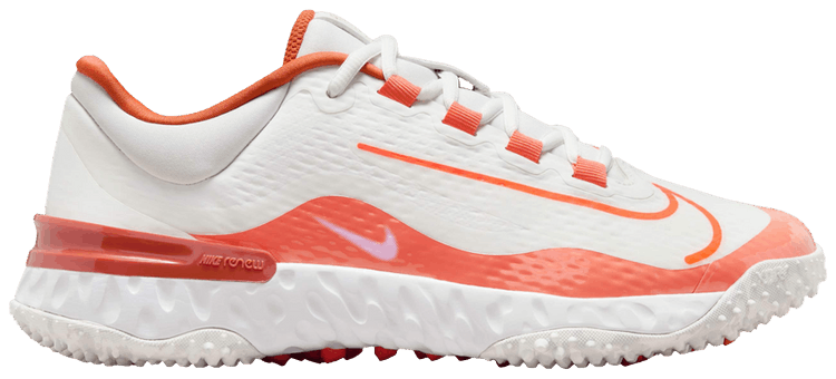 Nike Wmns Alpha Huarache Elite 4 TF Summit White Light Wild Mango