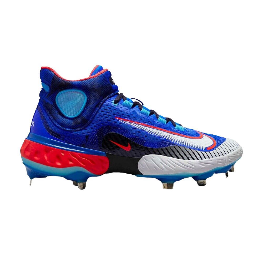 Nike Alpha Huarache Elite 4 Mid 'Father's Day' | Blue | Men's Size 12.5 - FD5517-400