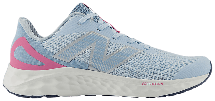 New Balance Fresh Foam Arishi v4 Big Kid Quarry Blue Real Pink