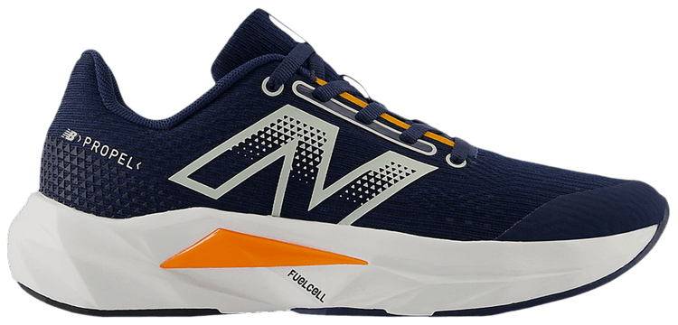 New Balance FuelCell Propel v5 Big Kid Navy Sun Glow