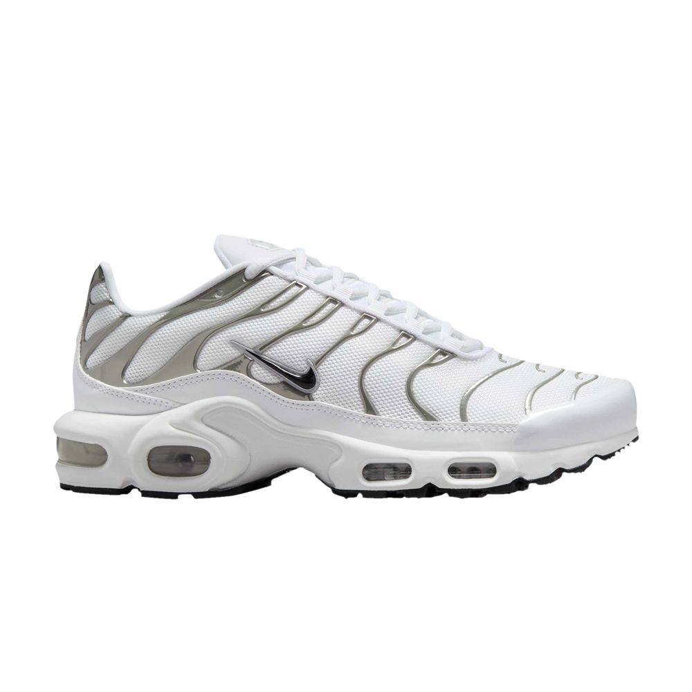 Pre-owned Nike Wmns Air Max Plus Se 'white Chrome Silver'